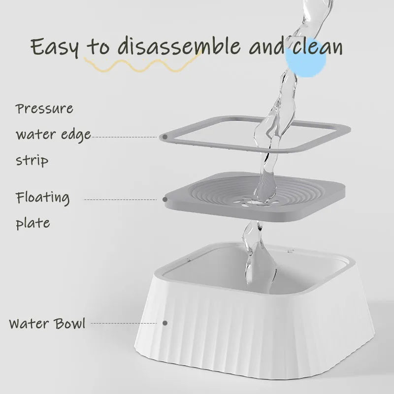 PawSip No-Splash Water Bowl