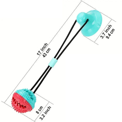 PawGrip Suction Tug & Treat Toy